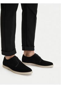 Gino Rossi - GINO ROSSI Półbuty CEO-MASSI-06 MI08 Czarny. Kolor: czarny. Materiał: zamsz, skóra #7