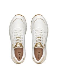 Geox Sneakersy D Bulmya D65NQB 05411 C1327 Biały. Kolor: biały. Materiał: skóra #6