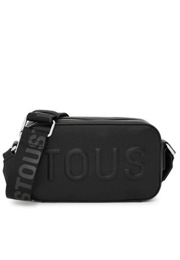 Tous - TOUS Torebka Bandolera Reporter T La Rue New 2001935351 Czarny. Kolor: czarny. Materiał: skórzane