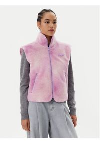 Hugo - HUGO Bezrękawnik Fitara-1_B 50541231 Fioletowy Regular Fit. Kolor: fioletowy. Materiał: syntetyk. Długość rękawa: bez rękawów #1