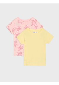 Sinsay - Koszulki z krótkim rękawem 2 pack - Inny. Długość rękawa: krótki rękaw. Długość: krótkie #1