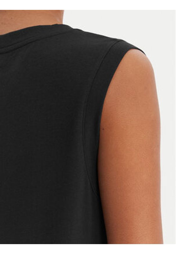 Emporio Armani Underwear Top EW000410 AF19023 UC001 Czarny Regular Fit. Kolor: czarny. Materiał: bawełna