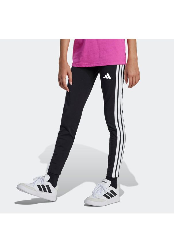 Adidas - Legginsy dziecięce ADIDAS. Materiał: bawełna, materiał