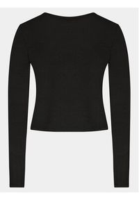 Gina Tricot Kardigan 22994 Czarny Regular Fit. Kolor: czarny. Materiał: syntetyk #7