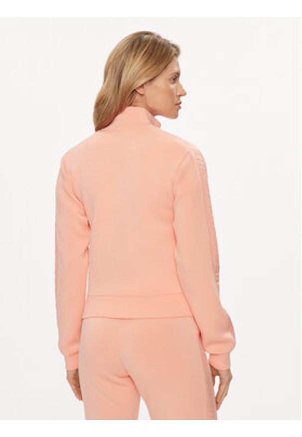 Guess Bluza Allie V2YQ17 K7UW2 Koralowy Regular Fit. Kolor: pomarańczowy. Materiał: wiskoza