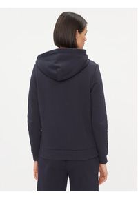 GANT - Gant Bluza Reg Tonal Shield Zip Hoodie 4200671 Granatowy Regular Fit. Kolor: niebieski. Materiał: bawełna