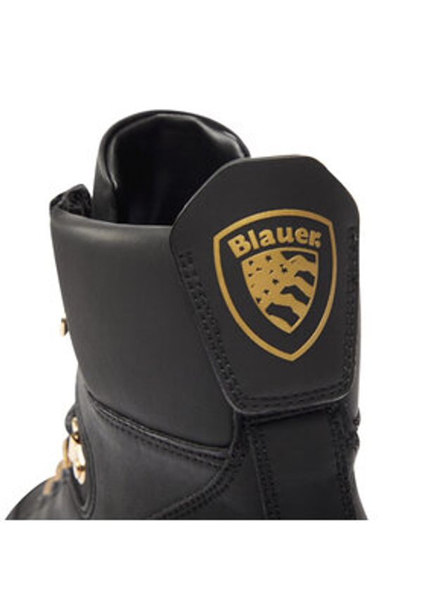Blauer Botki F3KERENS02/LEN Czarny. Kolor: czarny. Materiał: materiał