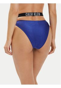Calvin Klein Swimwear Dół od bikini KW0KW02391 Niebieski. Kolor: niebieski. Materiał: syntetyk #2