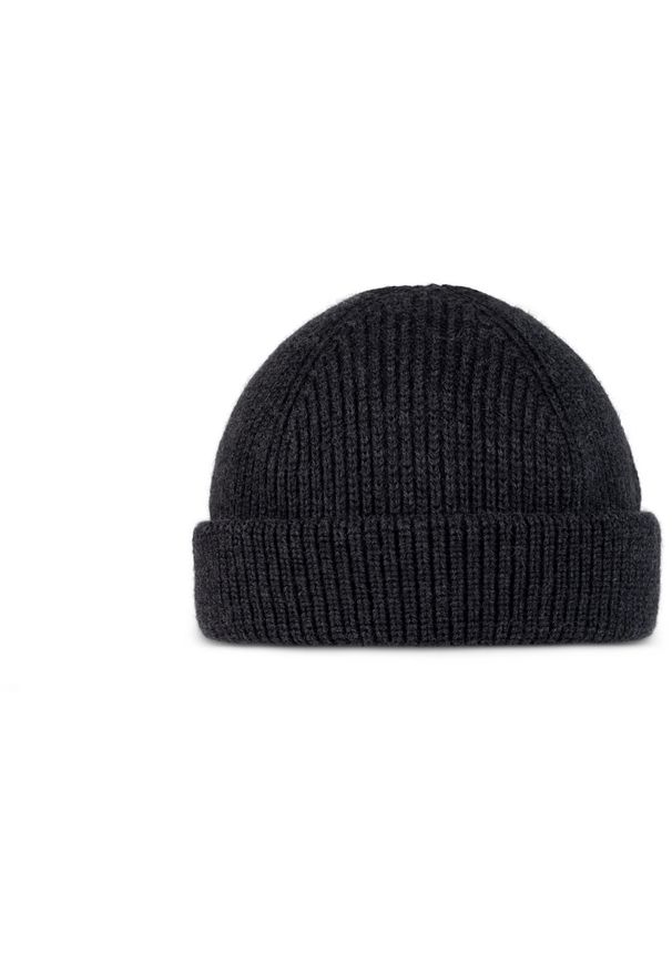 Buff - Czapka zimowa dla dorosłych wywijana BUFF Knitted Beanie Ervin. Kolor: szary. Materiał: wełna. Sezon: zima. Styl: sportowy