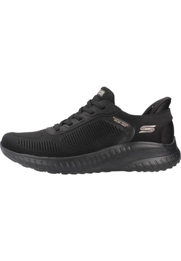 skechers - Tenisówki Skechers Model Bobs Squad Chaos - C Kolor Czarny. Kolor: czarny. Materiał: materiał, syntetyk, tkanina