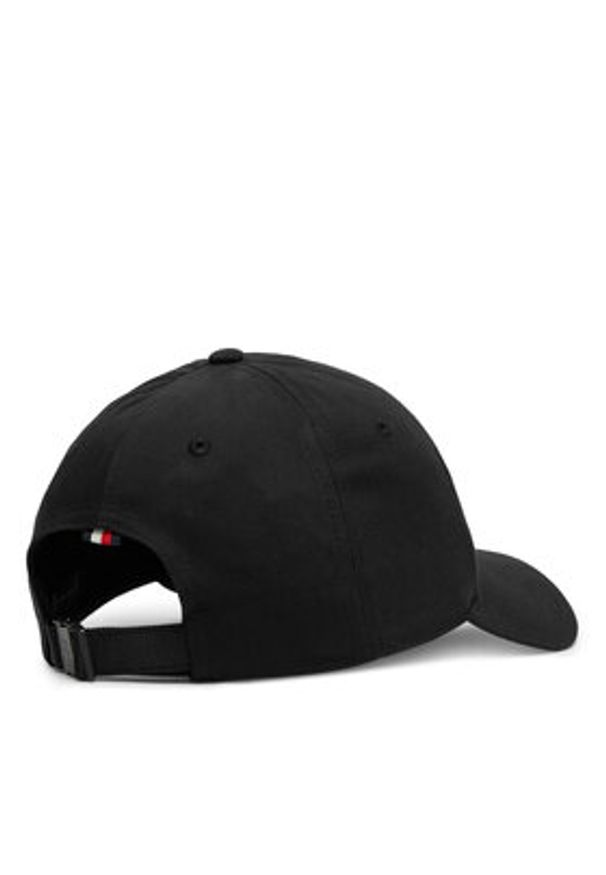 TOMMY HILFIGER - Tommy Hilfiger Czapka z daszkiem Imd Color 6 Panel AM0AM13542 Czarny. Kolor: czarny. Materiał: bawełna
