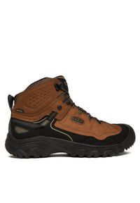 keen - Keen Trekkingi Targhee IV Waterproof Hiking Boot 1028988 Brązowy. Kolor: brązowy. Materiał: skóra, nubuk. Sport: turystyka piesza #1