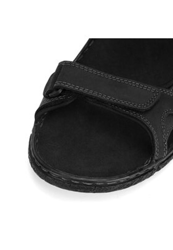 Lasocki Sandały KODIAQ-01 MI18 Czarny. Kolor: czarny. Materiał: skóra