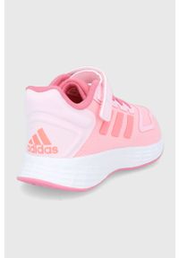 Adidas - adidas Buty dziecięce Duramo 10 EL GZ1056 kolor różowy. Nosek buta: okrągły. Zapięcie: rzepy. Kolor: różowy. Materiał: guma #5