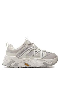 Sneakersy Calvin Klein Jeans. Kolor: biały. Sport: bieganie