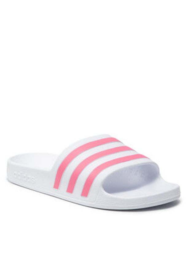 Adidas - adidas Klapki adilette Aqua GZ5237 Biały. Kolor: biały. Materiał: syntetyk