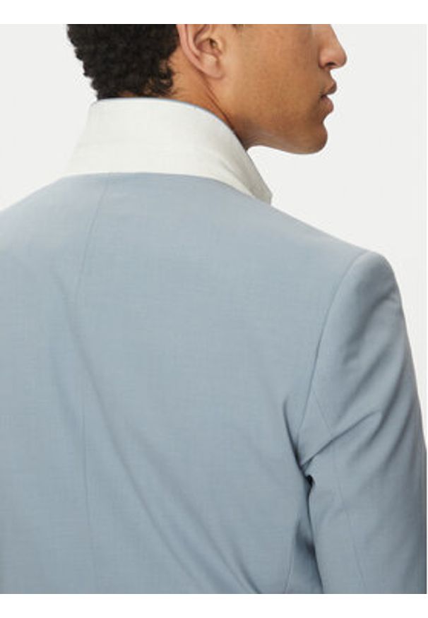 Hugo - HUGO Garnitur Arti/Hesten232X 50530108 Niebieski Extra Slim Fit. Kolor: niebieski. Materiał: syntetyk