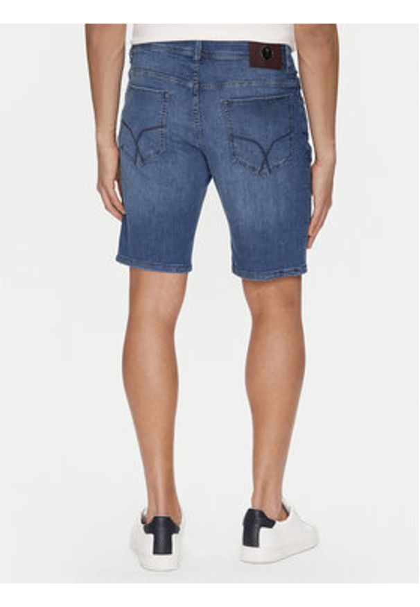 JOOP! Szorty jeansowe 30043025 Granatowy Modern Fit. Kolor: niebieski. Materiał: bawełna