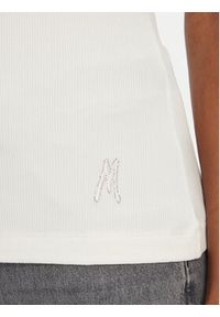 Marciano Guess T-Shirt 5RGP18 6299A Beżowy Regular Fit. Kolor: beżowy. Materiał: wiskoza #5