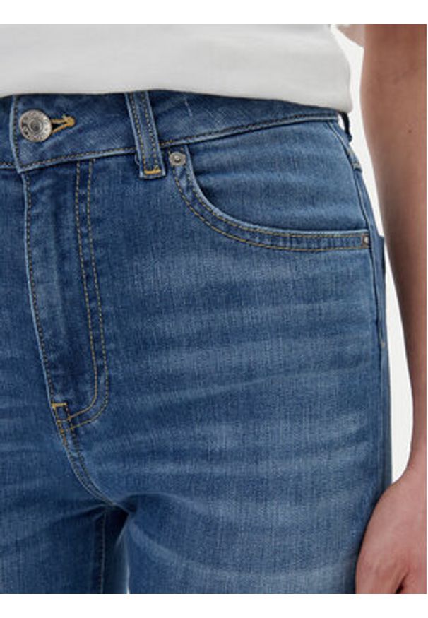 ViCOLO Jeansy DD5073 Niebieski Flare Fit. Kolor: niebieski