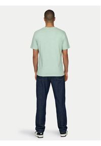 Only & Sons T-Shirt Kolton 22028735 Zielony Regular Fit. Kolor: zielony. Materiał: bawełna #3