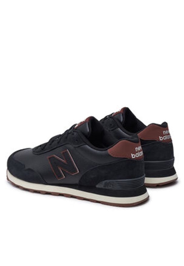 New Balance Sneakersy ML515ADB Czarny. Kolor: czarny. Materiał: materiał