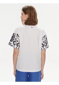 Weekend Max Mara T-Shirt Viterbo 2415971032 Biały Loose Fit. Kolor: biały. Materiał: bawełna #4