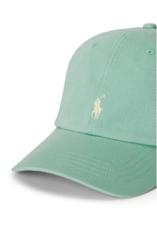 Polo Ralph Lauren Czapka z daszkiem 323785653506 Zielony. Kolor: zielony. Materiał: bawełna