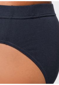 bonprix - Slipy maxi z miękką bawełną (5 par). Kolor: niebieski. Materiał: bawełna #3