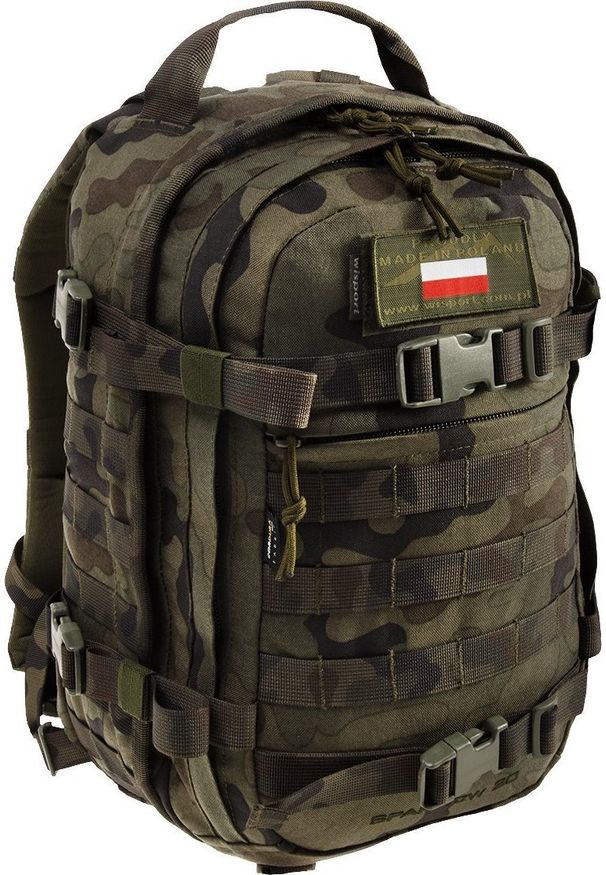 Plecak turystyczny Wisport Plecak Wisport Sparrow II 20 l wz.93 leśny "PANTERA" Full Camo. Wzór: motyw zwierzęcy