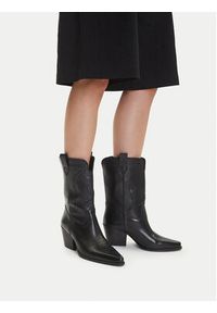 Badura Kowbojki CEO-222FW92 Czarny. Kolor: czarny. Materiał: skóra #4