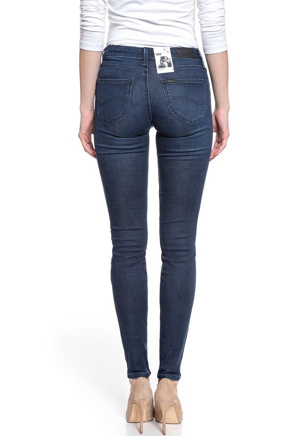 Lee - SPODNIE DAMSKIE LEE SCARLETT POLISHED INDIGO L526RKKD 112111857