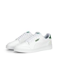 Buty Puma Shuffle, Dla obu płci. Kolor: biały, zielony, wielokolorowy, szary. Materiał: materiał, skóra ekologiczna