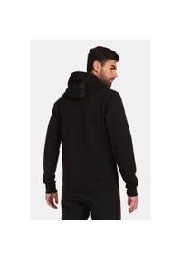 Bluza Kilpi Ltd Bellatrix. Typ kołnierza: kaptur. Kolor: czarny. Materiał: bawełna. Wzór: nadruk #2