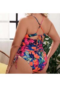 Intica - Kostium kąpielowy jednoczęściowy z wycięciem na lato Sadika. Kolor: wielokolorowy. Materiał: tkanina, materiał #10