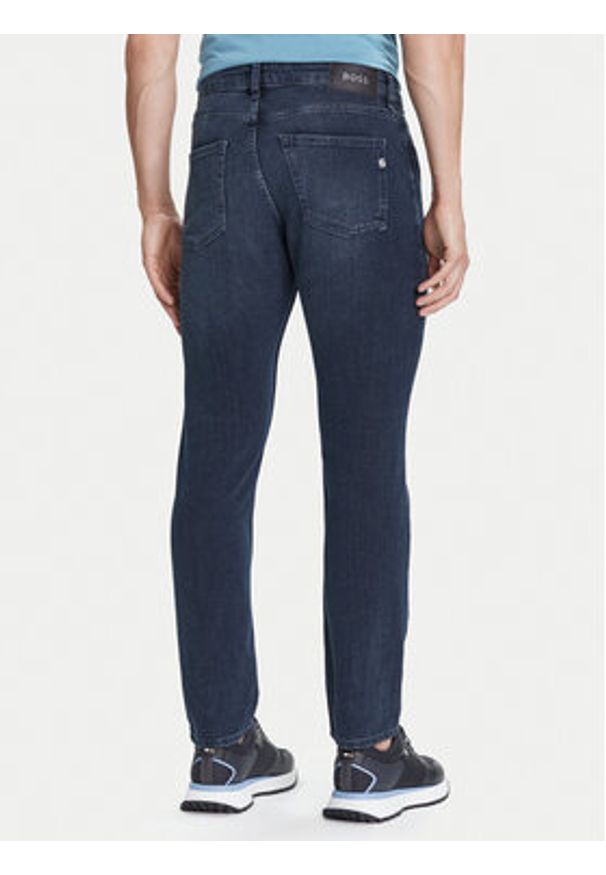 BOSS Jeansy H-Delaware 50544924 Granatowy Slim Fit. Kolor: niebieski