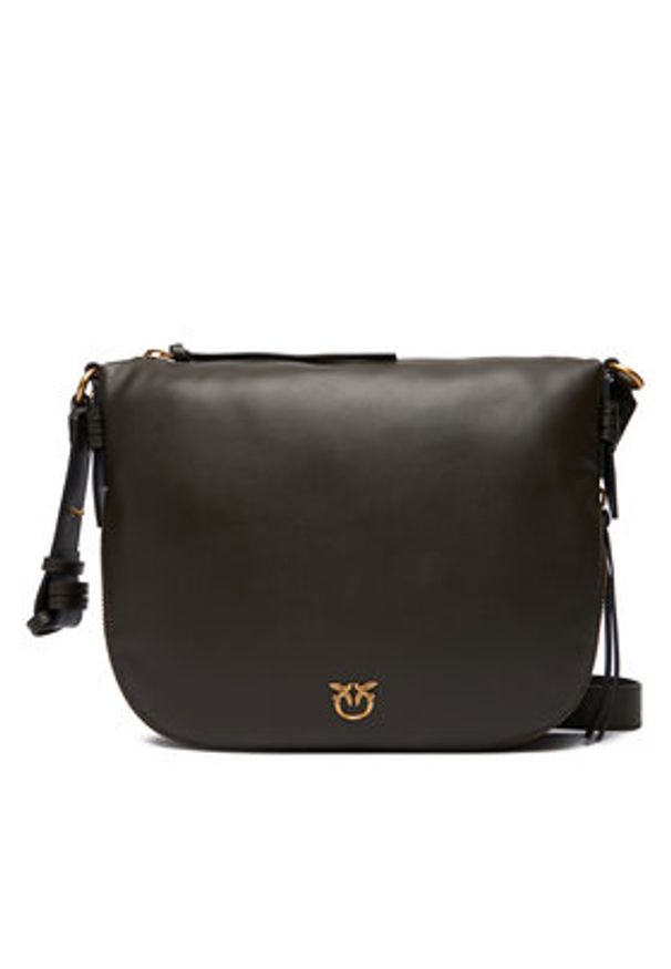 Pinko - PINKO Torebka Hobo Zip Around Classic Ai 25-26 PLTT 105113 A0QO Zielony. Kolor: zielony. Materiał: skórzane