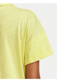 Liu Jo Polo TA6159 JS870 Żółty Regular Fit. Typ kołnierza: polo. Kolor: żółty. Materiał: bawełna #5