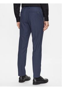 BOSS - Boss Spodnie garniturowe 50496139 Granatowy Slim Fit. Kolor: niebieski. Materiał: syntetyk #2