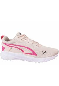 Buty treningowe damskie Puma Allday Active. Zapięcie: sznurówki. Kolor: beżowy. Materiał: guma, syntetyk, tkanina, materiał. Szerokość cholewki: normalna #1