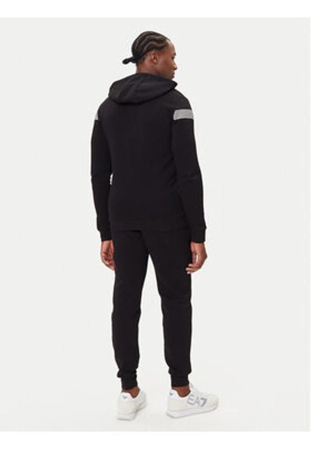EA7 Emporio Armani Dres 7M000967 AF10377 UC001 Czarny Slim Fit. Kolor: czarny. Materiał: bawełna
