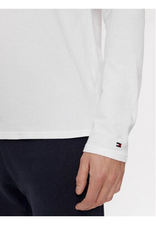 TOMMY HILFIGER - Tommy Hilfiger Komplet 3 longsleeve UM0UM03022 Biały Slim Fit. Kolor: biały. Materiał: bawełna. Długość rękawa: długi rękaw