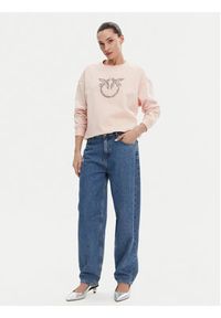 Pinko - PINKO Bluza Nelly 100534 A2G8 Różowy Regular Fit. Kolor: różowy. Materiał: bawełna #5