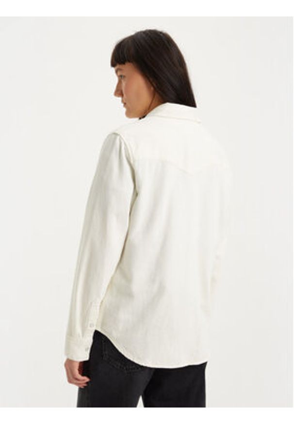 Levi's® Koszula Essential Western 167860014 Écru Regular Fit. Materiał: bawełna