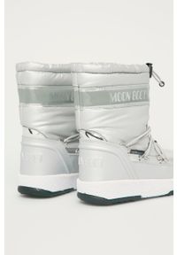 Moon Boot - Buty dziecięce. Nosek buta: okrągły. Kolor: srebrny #4