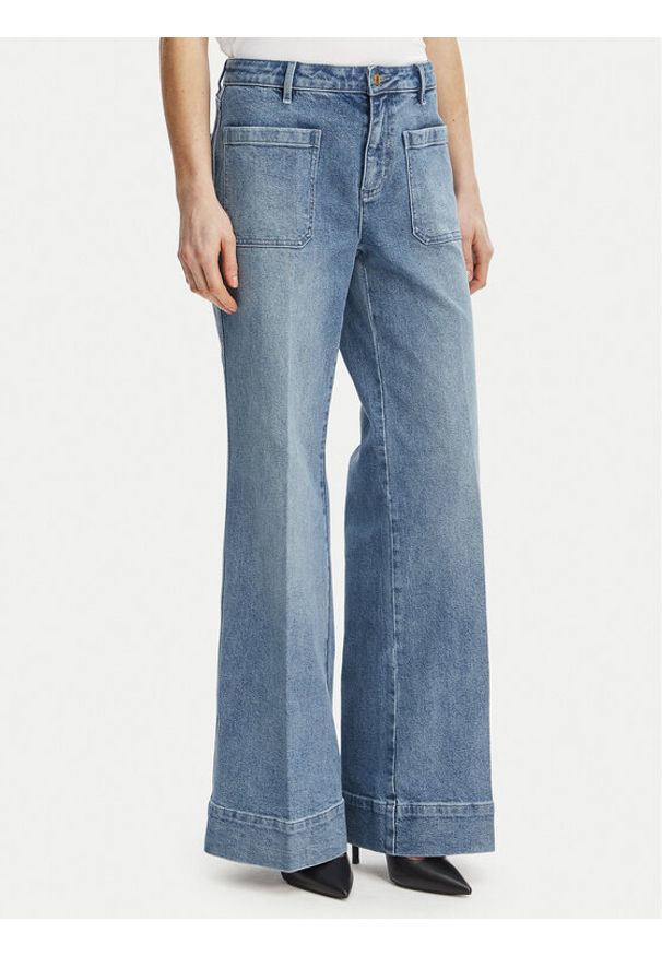 MICHAEL Michael Kors Jeansy MS6909IEB1 Niebieski Loose Fit. Kolor: niebieski