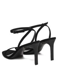 Tory Burch Sandały Pave Heeled 175463 Czarny. Kolor: czarny. Materiał: skóra, zamsz #2