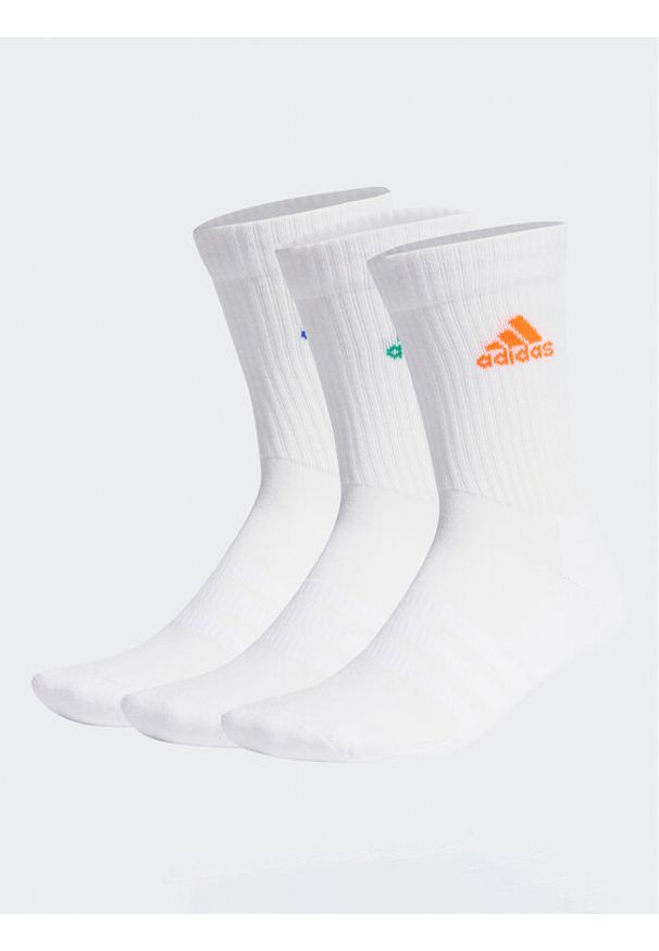 Adidas - Skarpety wysokie unisex adidas. Kolor: biały