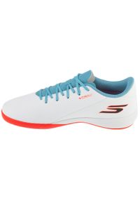 skechers - Buty halowe do piłki nożnej męskie, Skx 2 Academy Ic. Kolor: biały. Model: Skechers Sport. Sport: piłka nożna