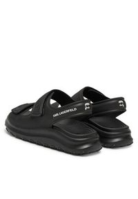 Karl Lagerfeld - KARL LAGERFELD Sandały KL77015 Czarny. Kolor: czarny. Materiał: syntetyk #2